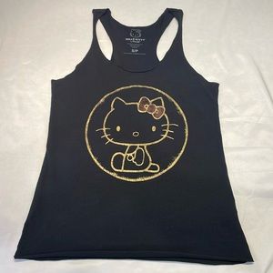 Hello‎ Kitty Sleeveless Racer Back Shirt Top Women’s Size Small Whimsigoth Emo